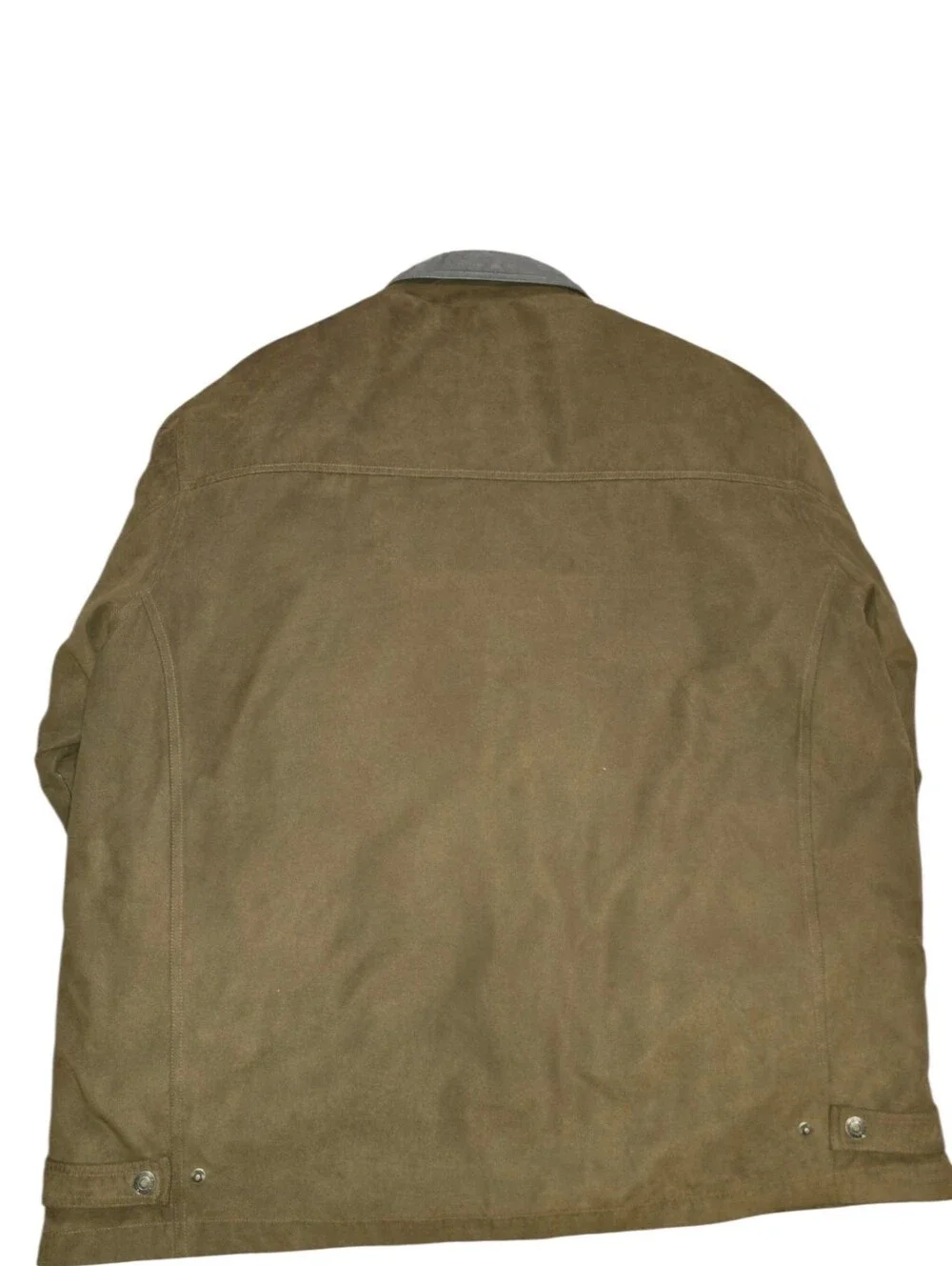 Roundtree & Yorke Brown Suede Leather Field Jacket